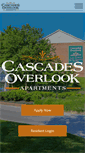 Mobile Screenshot of cascadesoverlookapts.com